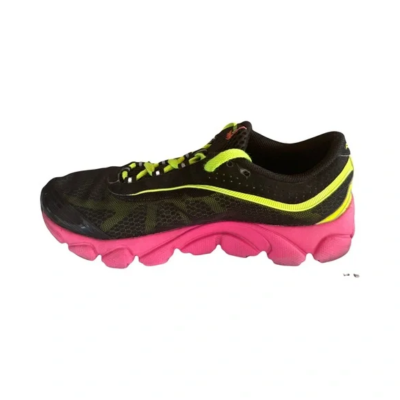 Saucony Black/Pink Running Shoes 7.5 - Picture 4 of 8